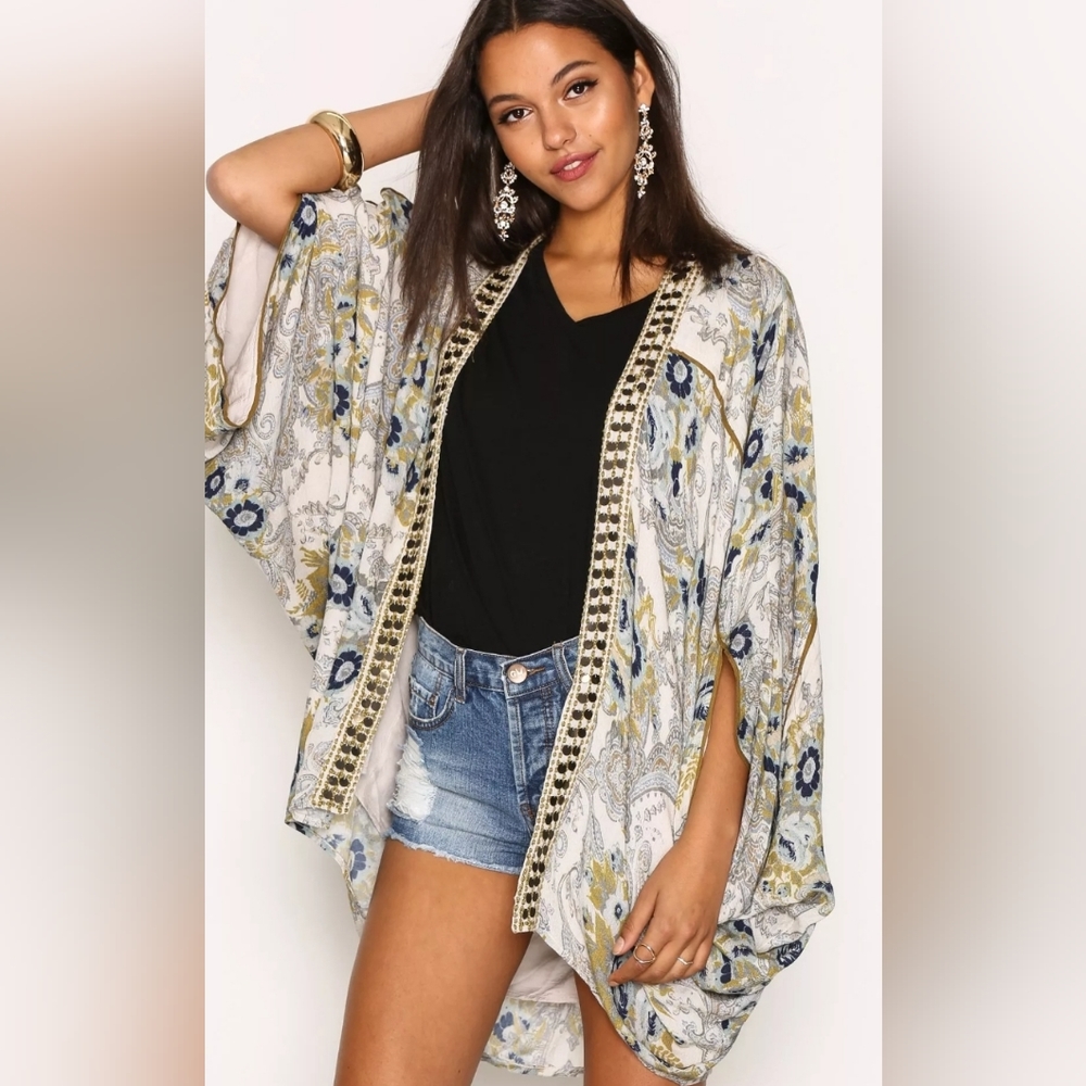 NWT Free People Jaipur Kimono